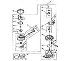 Kenmore 6651765993 pump and motor diagram