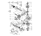McCulloch MAC 11-400056-00 engine assembly diagram