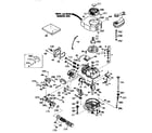 Craftsman 987799601 4-cycle engine diagram