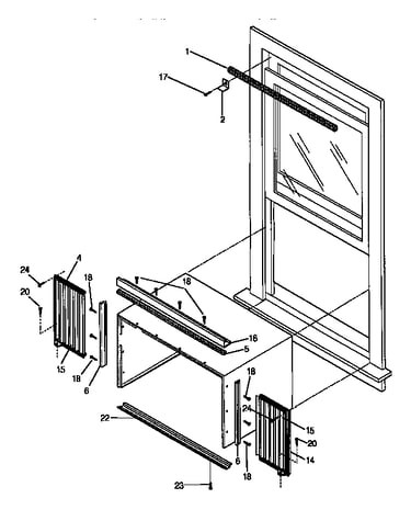 Window mounting kit