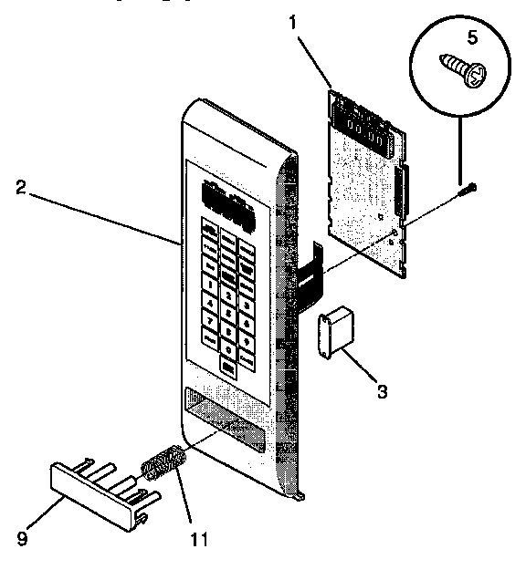 Control panel