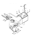 Tine hood, depth regulator, and drag bar