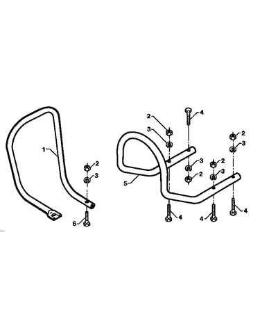 Bumper and carburetor guard attachment