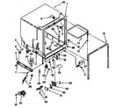 Kenmore 6651765192 tub assembly diagram