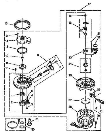 Pump and motor