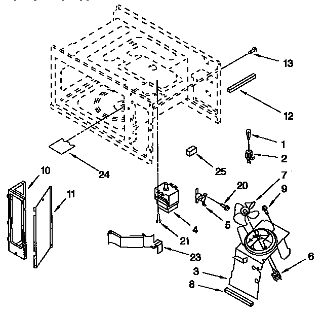 Magnetron and air flow