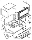 Microwave cabinet and air flow
