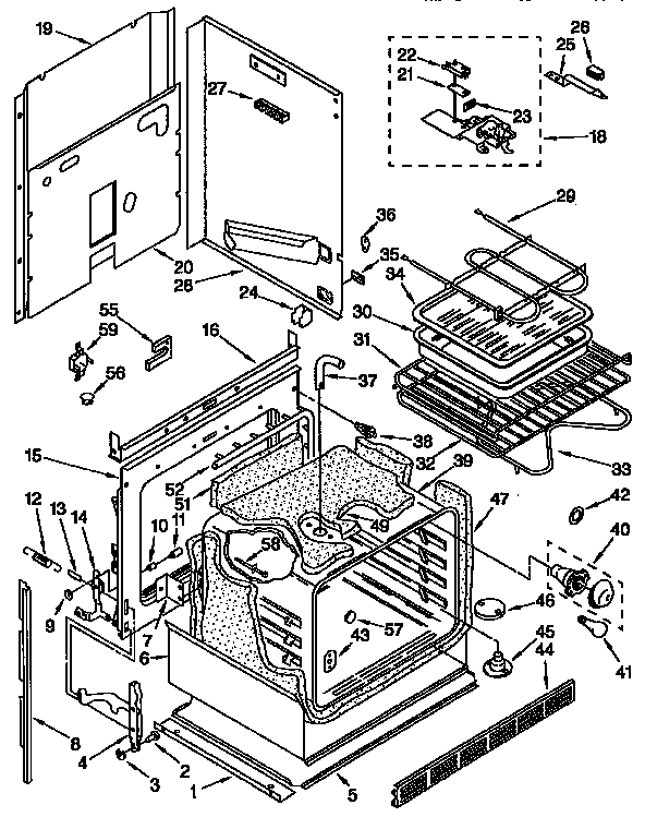 Lower oven
