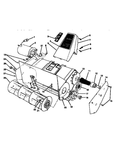 Rotor housing assembly