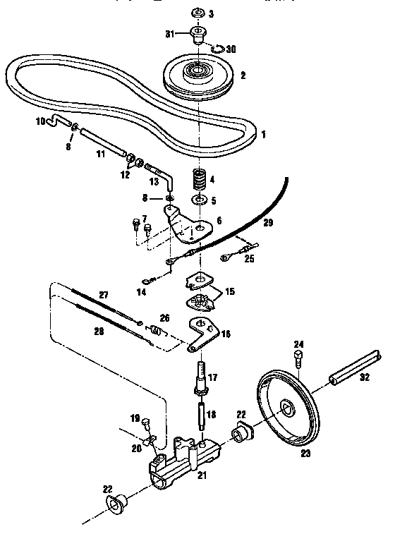 Wheel drive assemblies--models 34021, 34022, 34023, 34311