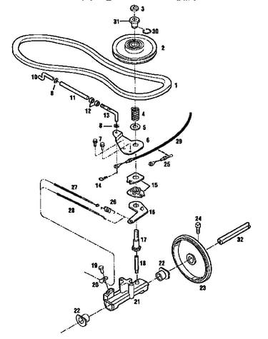 Wheel drive assemblies--models 34021, 34022, 34023, 34311