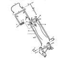 Troybilt 34020 handlebar and mower controls diagram