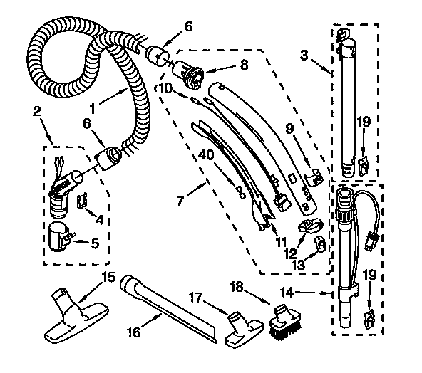 HOSE AND ATTACHMENT