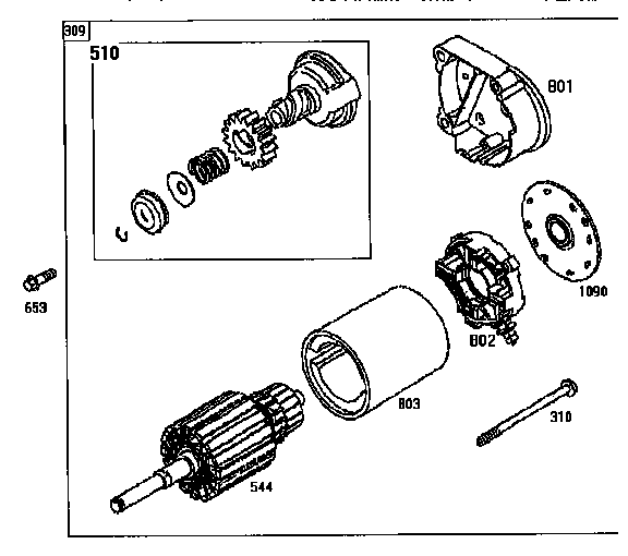 Starter motor