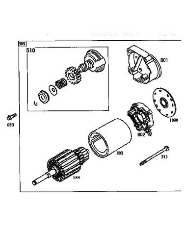 Starter motor