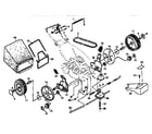 Craftsman 917373843 drive assembly diagram