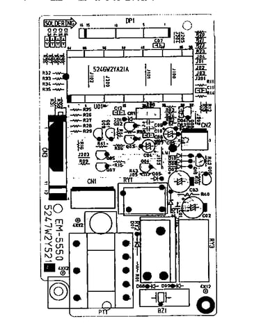 Power and control circuit board
