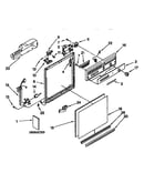 Frame and console