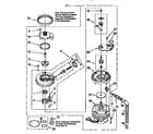 Kenmore 6651674990 pump and motor diagram