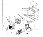 ICP NPHRA42N1K1 blower - all models diagram