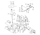 Craftsman 917252610 steering assembly diagram