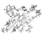 Craftsman 917382740 replacement parts diagram