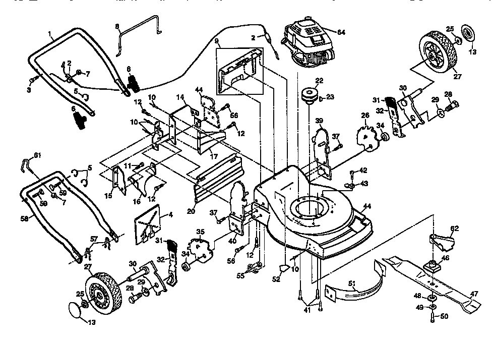 Mower deck