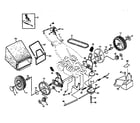 Craftsman 917372840 drive assembly diagram