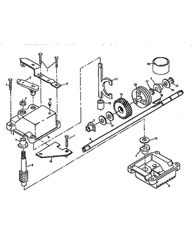 Gear case assembly