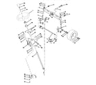 Craftsman 917250510 steering assembly diagram