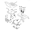 Craftsman 917250510 seat assembly diagram