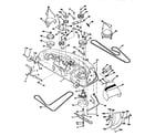 Craftsman 917250510 mower deck diagram