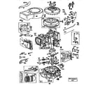 Briggs & Stratton 289707-0168-01 replacement parts diagram