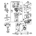 Craftsman 917252450 carburetor and air cleaner assembly diagram
