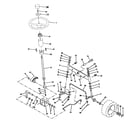 Craftsman 917257563 steering assembly diagram