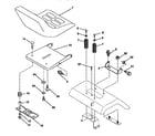Craftsman 917257563 seat assembly diagram