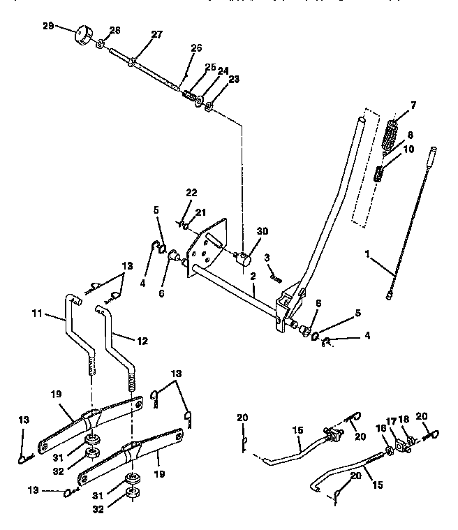 Mower lift