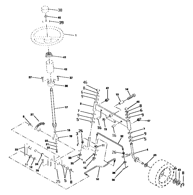 Steering assembly
