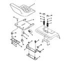 Craftsman 917257731 seat assembly diagram