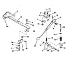 Craftsman 917252550 mower lift lever diagram