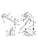 Mower lift lever