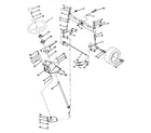 Craftsman 917250520 steering assembly diagram