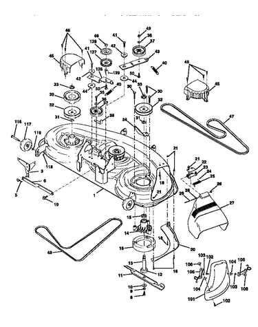 Mower deck