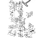 Craftsman 917252711 mower deck diagram