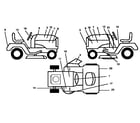 Craftsman 143252700 decals diagram