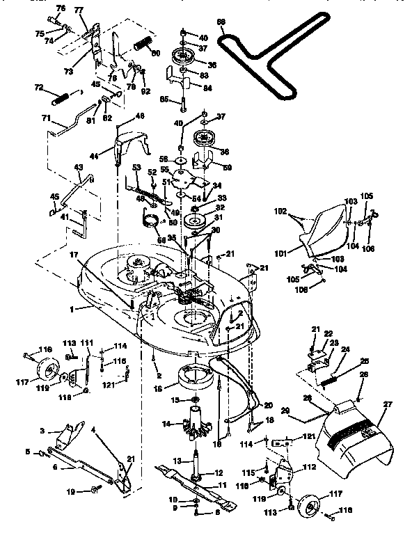 MOWER DECK