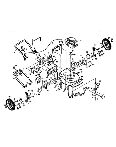 Rotary lawn mower