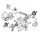 Craftsman 143372920 rotary lawn mower diagram