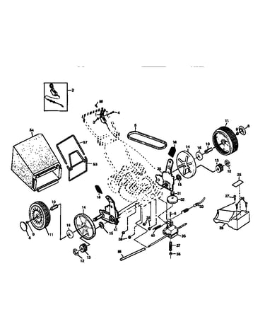 Rotary lawn mower
