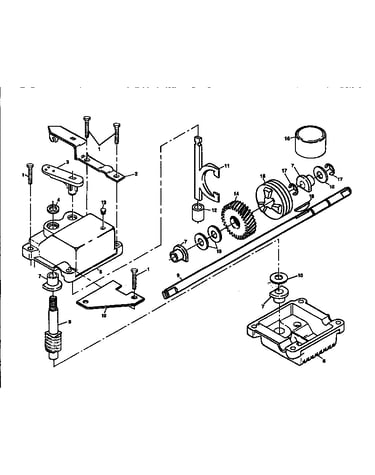 Gear case assembly